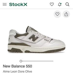New Balance Aime Leon Dore 550 Olive - M8 / F9.5